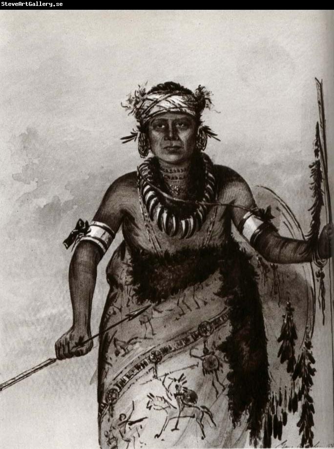 George Catlin Notch-EE-Nin-Ga son of white cloud